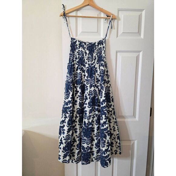 Shona Joy Diana Shirred Tiered Midi Skirt $157 US 2 - Picture 8 of 10